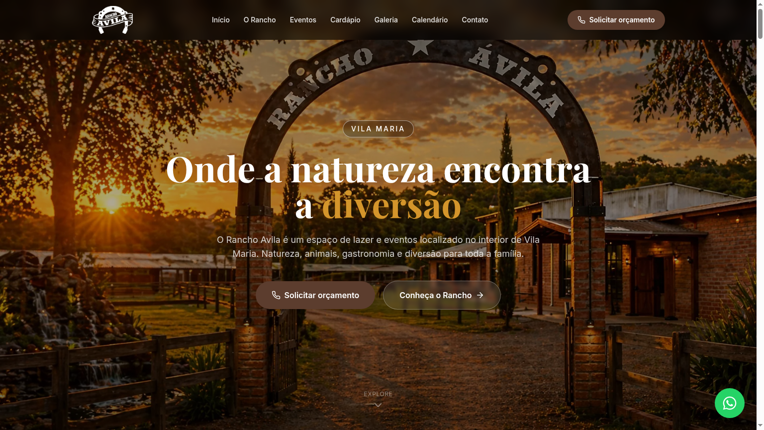 Screenshot Rancho Avila